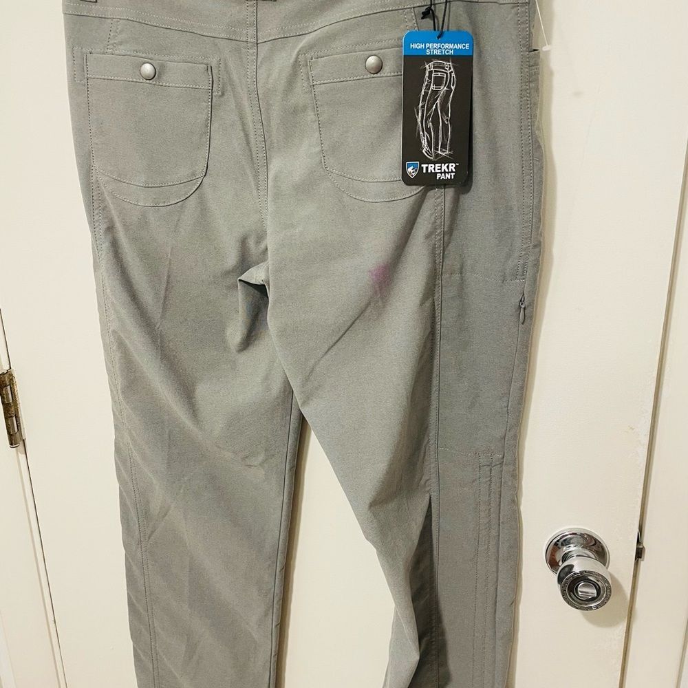 New Kuhl midrise straight fit womens Trekr performance stretch hiking pant sz 12 - Picture 6 of 14